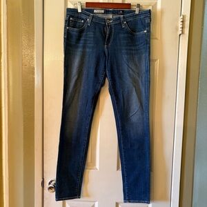 AG Adriano Goldschmied Blue Skinny Jeans